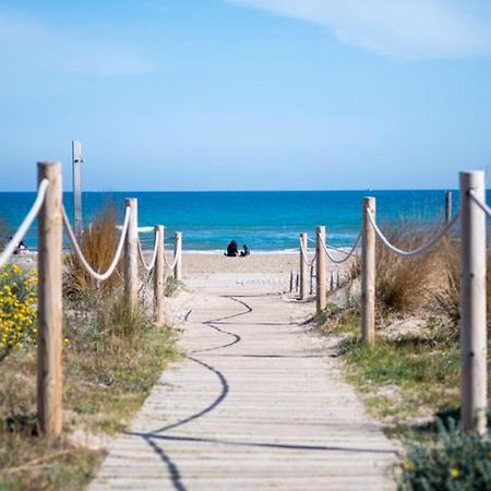 New Beside Sitges With Pool Beside Beach Vilanova i la Geltru Exterior photo